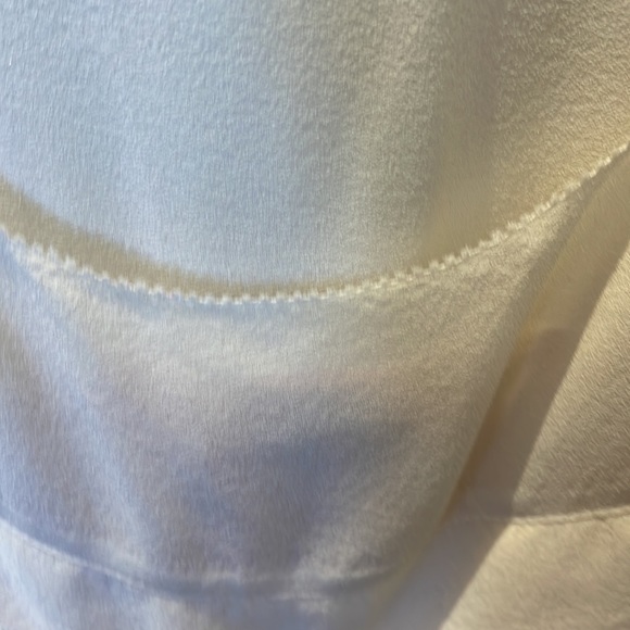 NWOT Tory Burch Crème Coloured Layered Silk Sleeveless Top - Picture 5 of 7